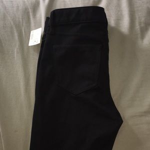Skinny black dress pants